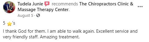 Chiropractic Silverdale WA Patient Testimonial at The Chiropractors Clinic & Massage Therapy Center